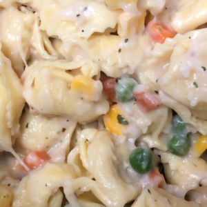 GARLIC PARMESAN TORTELLINI SALAD