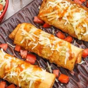 Beef Chimichangas