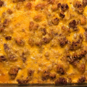 UPGRADE YOUR BRUNCH GAME WITH MOUTHWATERING SAUSAGE HASH BROWN BREAKFAST CASSEROLE