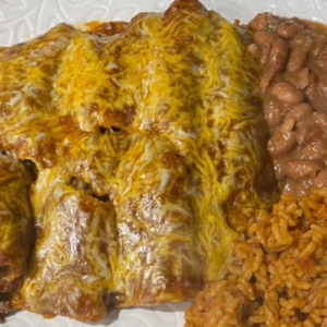 THE BEST AUTHENTIC BEEF ENCHILADAS