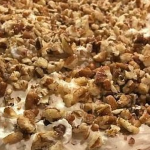 INDULGE IN A HEAVENLY SLICE OF PECAN CREAM PIE