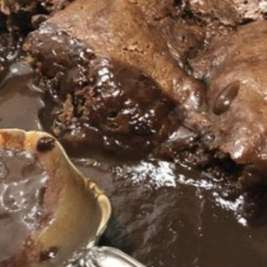 INDULGE IN A DECADENT SOUTHERN CHOCOLATE COBBLER