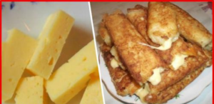 Potato and cheese croquettes with soft filling inside!