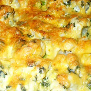 Delicious baked cauliflower – an original side dish for the holiday!