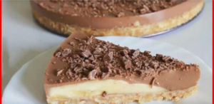 No-bake chocolate banana cake, ready in 15 minutes – quick and very tasty!