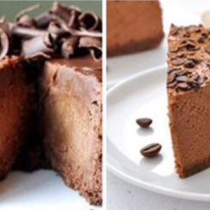 Delicious cheesecake without a single gram of flour!