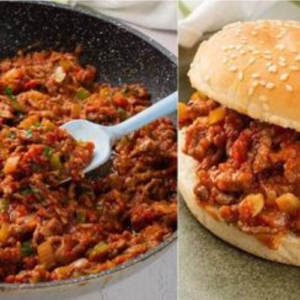 Sloppy Joe: the best-ever recipe for the popular American-style burger