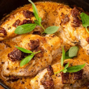 Marry Me Chicken: a delicious recipe for tender chicken in a creamy sauce