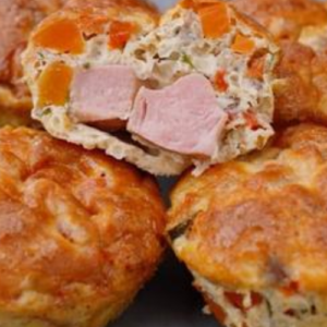 Egg and sausage muffins: tasty to serve as an appetizer!