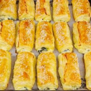 Spanakopita rolls: the Greek recipe for a tasty appetizer!