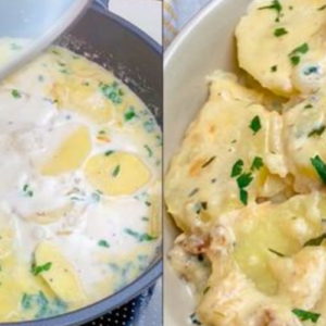 One-pot creamy potatoes: the recipe for an easy and savory side dish