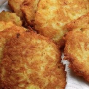 Potato pancakes: the tasty recipe snack in no time