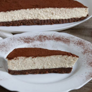 Coffee cheesecake: the recipe for a fresh and creamy no-bake dessert