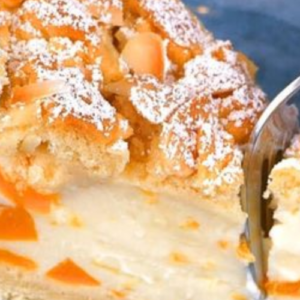 Peach pie: the recipe for a dessert with a creamy and delicious filling