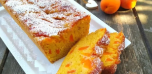 Apricot yogurt cake, ultra soft