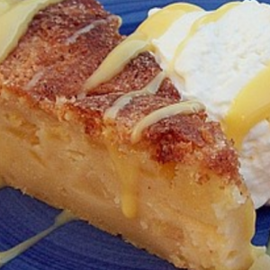 Apple Cream Cheese Sponge Cake