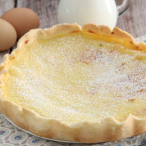 Milk tart: the recipe for a fresh dessert with a creamy filling