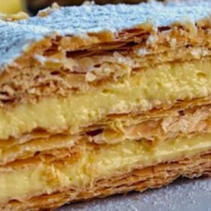 Cream millefeuille: the dessert recipe that everyone loves