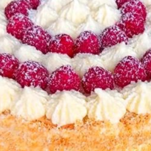 Tender three-layer cake: the dessert that melts in your mouth