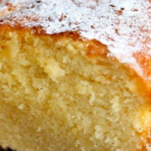Coconut pound cake: the fluffy dessert to make very easily