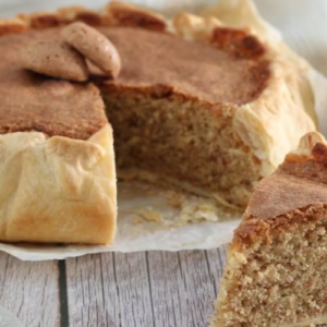 Greek cake: the recipe for the soft and fragrant Mantua cake with almonds and amaretti