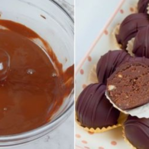 No-bake chocolate balls: irresistible and easy to make