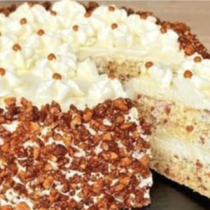 Peanut layer cake: the recipe for an irresistible dessert