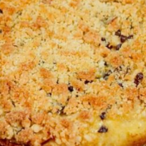 Apple crumb pie: super fragrant and quick to prepare!