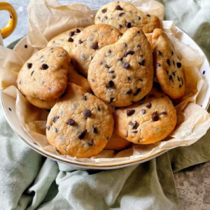 Chocolate chip cookies: the recipe for crumbly drop-shaped cookies