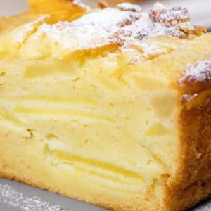 Invisible Apple Cake: the delicious dessert recipe for making Gateau Invisible