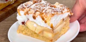 Apple pie with meringue: the delicious dessert that everyone will love