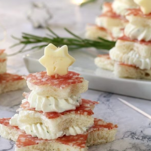 Sandwich trees: the recipe for a simple and effective appetizer