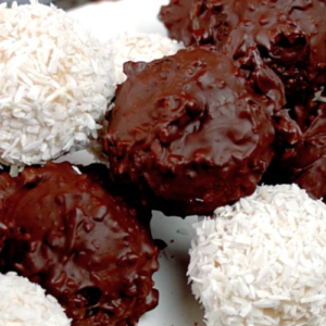Wafer truffles: a true delicacy, they will finish in no time!