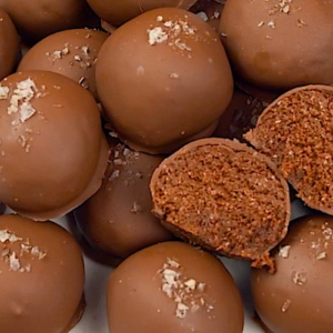 Coconut brownie truffles: delicious, easy and quick!