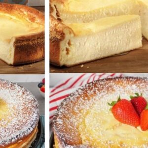 Quick, bottomless cheesecake – melts in your mouth!