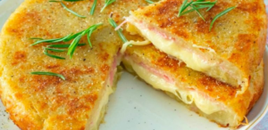 French fries cake: the recipe for the rustic and fibrous dish