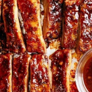 Sticky Oven Barbecue Ribs