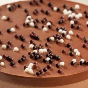 THREE CHOCOLATE CAKE