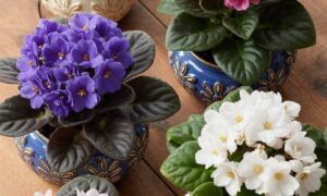 How to Prune and Trim African Violets for Profuse Growth and Continuous Blooms! Did you know that your African violet can look bushier and more vibrant just by pinching it at the right time? Learn how to do it perfectly by following the steps below!