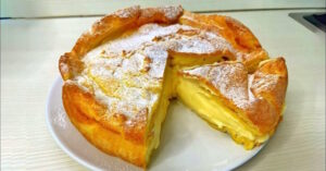 El pastel se derrite en la boca, muy sencillo y económico