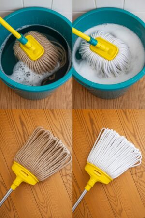 Don’t Throw Away a Dirty Mop: One Simple Ingredient Can Make It Like New