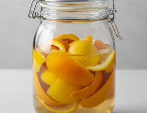 Do Not Throw Away Lemon and Orange Peels Put Them in a Jar with Vinegar