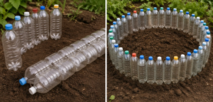 Heated Plots Using Plastic Bottles a Real Chance to Get Early Harvests
