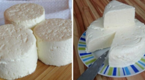 Homemade Cheese with 1 Liter of Milk Half a Lemon and 1 Yogurt