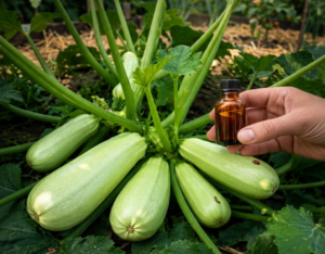 5 Drops in a Bucket of Water and the Zucchini Grow Non-Stop: The Bushes Are Full of Fruit and the Harvest Is Collected by the Sacks
