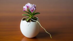 How to Stimulate Root Growth and Continuous Flowering in Orchids Using an Eggshell