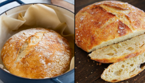 Homemade Bread – Soft Inside and Crispy Outside!