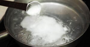 Throw a Spoonful of Baking Soda into a Pot of Boiling Water: What Happens?