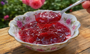 Homemade Rose Petal Jam – Simple, Aromatic and Fragrant Recipe