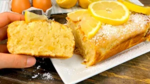Lemon Cake: The Soft and Fragrant Cake Made with Peel and Pulp